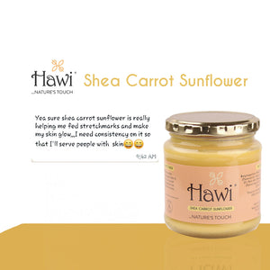 Hawi Shea Carrot-Sunflower Moisturizer,291ml